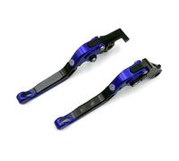 Palanca Freno Moto Para CBR650R Para CBR-650R Para CBR 650 R 2019 2020 Palanca de embrague de manija de frenos extensible plegable ajustable para motocicleta(Black and blue)