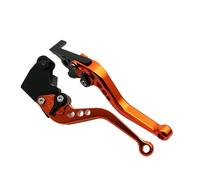 Palanca Freno Moto Para Kawasaki Z1000SX Z1000 Para Ninja1000 Para Tourer 2007-2015 2016 Palancas Embrague De Freno De Mango Corto Ajustable Para Motocicleta(Short orange)