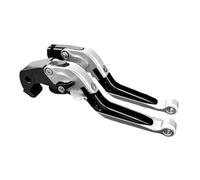 Palanca Freno Moto Para MT-01 Para MT01 Y15ZR FZ6R FZ8 FZ8N FZ8S 2005-2024 Palanca de embrague de motocicleta Palanca de freno Palancas de mango plegables(Silver B)