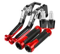 Palanca Freno Moto Para YBR 125 2005-2014 2013 2012 2011 2010 2009 Para YBR 125 Palancas Embrague Freno Ajustables Plegables Empuñaduras Manillar Manillar Manetas Embrague(8)