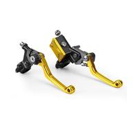 Palanca freno Pour Suzuki RM85 RM125 250 RMZ250 RMZ450 RMX450Z RMX250S 7/8"Ensemble Leviers D’embrayage Du Câble Frein Hydraulique(ORO)