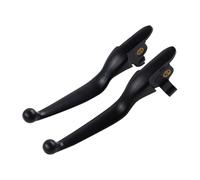 Palanca freno y embrague para moto Brake Clutch Hand Control Lever kit for harley for touring Electra Ultra for classic Street Glide(Negro)