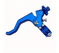Palanca freno y embrague para moto Palanca embrague corta acrobacias motocicleta para Suzuki RM85 RM125 RM250 RMZ250 RMZ450 RMX250R RMX250S DR250R(Azul)