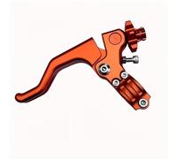 Palanca freno y embrague para moto Palanca embrague corta acrobacias motocicleta para Suzuki RM85 RM125 RM250 RMZ250 RMZ450 RMX250R RMX250S DR250R(Naranja)