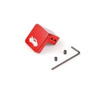 palanca liberación capó Compatible con Civic 1996-2011 kit de reparación de manija de pestillo de liberación del capó del automóvil, accesorios para automóviles BX101564(Red)