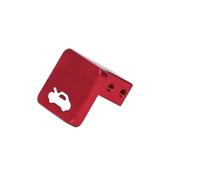 palanca liberación capó Compatible con CRV 1997-2006 Kit de reparación de cable de manija de liberación del pestillo del capó piezas de automóviles(Red)