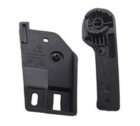 palanca liberación capó Compatible con VW para Golf MK4 1J1823633A Manija de desbloqueo de capó automática manija de liberación del capó del automóvil 1J1823533C(1set)