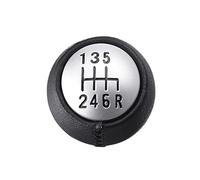 Palanca Marchas para Alfa para Romeo GT 147 166 3,2 V6 6 velocidades Perilla de Palanca de Cambios Manual de Coche Palanca de Cuero PU Palanca de Balonmano Redondo