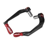 Palanca Para Manillar Moto Accesorios de motocicleta aptos for YZFR6 YZF R6 R6S, protector palancas freno, embrague, manillar, Protector apto for YAMAHA YZFR3 R3 2015 2016 2017(R6 logo-06)
