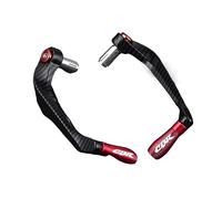 Palanca Para Manillar Moto Empuñaduras de manillar de motocicleta Protector de palancas de embrague de freno for Honda CBR 600 F2 F3 F4 CBR600RR CBR1000RR CBR250RR CBR1100XX Cubre Manetas Moto(Red)