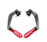 Palanca Para Manillar Moto Empuñaduras de manillar motocicleta Protector palancas embrague freno apto for Suzuki GSXR 1300 1100 1000 750 600 150(Normal red)
