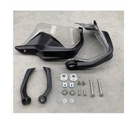 Palanca Para Manillar Moto Extensiones de protección mano, Protector palancas embrague freno, protector guardamanos apto for BMW R 1250 GS/GSA 2018-2021(Black Clear Set)