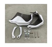 Palanca Para Manillar Moto Extensiones de protección mano, Protector palancas embrague freno, protector guardamanos apto for BMW R 1250 GS/GSA 2018-2021(White Grey Set)