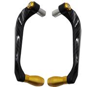 Palanca Para Manillar Moto Protector de palancas embrague freno manillar motocicleta, amortiguador trasero(Gold)
