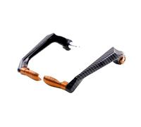 Palanca Para Manillar Moto Protector de palancas embrague freno manillar motocicleta, amortiguador trasero(Orange)
