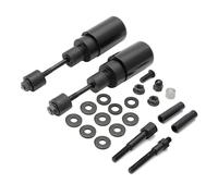 Palanca Para Manillar Moto Protectores de mano, Protector palanca embrague freno, protector guardamanos apto for Suzuki v-strom DL650 V Strom 650 2004-2019 2015 2016 2017 2018(Screw Kit)