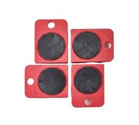 Palanca para Mover Muebles Elevador de Muebles Alta Resistencia con Rodillo y Barra Ruedas, Dispositivo Movimiento, Herramienta Transporte elevación(Wheel-4Pcs)
