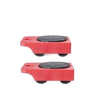 Palanca para Mover Muebles Elevador de Muebles Alta Resistencia con Rodillo y Barra Ruedas, Dispositivo Movimiento, Herramienta Transporte elevación(Wheel-2Pcs)