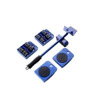 Palanca para Mover Muebles Juego de 5 elevadores Muebles con Rodillo y Barra Rueda, Dispositivo elevación, Herramienta Transporte Resistente for(StyleC)