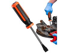 Palanca Punta Angular Herramienta Ergonómica Antideslizante Con Tapa De | Herramientas de Mano para Mecánico Para Hacer Palanca Levantar Tirar Raspar Reparar Coches Zócalos Azulejos Clavos 8 pulgadas