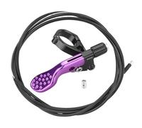 Palanca remota con cuentagotas para de sillín de ciclismo: interruptor ďe ajuste đe posición del sillín, controlador d́e activación d̄e poste accionado por cable, mecanismo dé ajuste ďé conducció