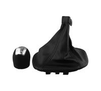 Palanca Velocidad Coche para IVECO para Daily IV V Vi 2008-2017 Reemplazar Accesorios De Coche 1 Pieza 6 Perilla De Cambio De Velocidad Polaina Cubierta De Bota Negra Perilla Cambio Marchas