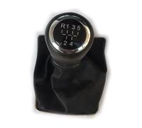 Palanca Velocidad Coche Para O&pel Para ASTRA III H 1.6 Para VAUXHALL 2004-2010 Palanca Cambios 6/5 Velocidades Pomo Cuero Para Coche Funda Maletero(A)
