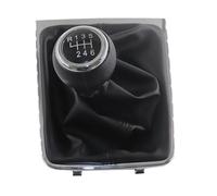 Palanca Velocidad Coche para VW para Passat para B7 para CC 2011-2015 Pomo Cambio Marchas Funda Cuero Manija Caja Cambios Palanca Cambios 6 Velocidades Pomo Palanca(Type 1)