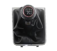 Palanca Velocidad Coche para VW para Passat para B7 para CC 2011-2015 Pomo Cambio Marchas Funda Cuero Manija Caja Cambios Palanca Cambios 6 Velocidades Pomo Palanca(Type 4)