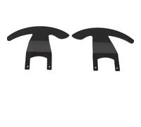 palancas cambio Controlador de volante mejorado paleta cambio alta resistencia, 2 piezas, cóncavo para Logitech, para G25, para G27