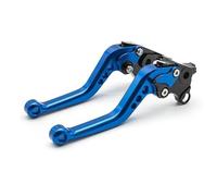 Palancas De Embrague De Freno Ajustables CNC para Motocicleta para V7 Classic 2008-2022 V7 Racer 2011-2022 V7 Stone/Special Freno Corto Ajustable(147mm Blue)