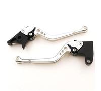 Palancas De Embrague De Freno Ajustables CNC para Motocicleta para V7 Classic 2008-2022 V7 Racer 2011-2022 V7 Stone/Special Freno Corto Ajustable(177mm Silver)