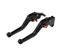 Palancas De Embrague De Freno Ajustables CNC para Motocicleta para V7 Classic 2008-2022 V7 Racer 2011-2022 V7 Stone/Special Freno Corto Ajustable(147mm Black-Red)