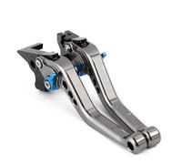 Palancas De Embrague De Freno Ajustables Motocicleta Para ADV160 2023-2024 Ajuste De 6 Velocidades Palanca De Freno De Embrague CNC Accesorios Para Motocicleta Palanca de embrague freno(Silver)