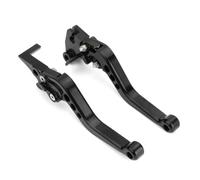 Palancas de embrague de freno de aluminio izquierda y derecha aptas for KN 250 300(Black)