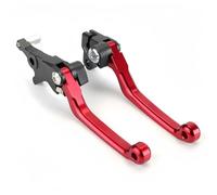 Palancas de embrague de freno de moto Para CRF250L Para Rallye 2021-2022 CRF300L Manija de freno motocicleta Palanca embrague Manillar(Rojo)
