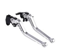 Palancas De Embrague De Freno De Motocicleta Ajustables Para Triumph 675 Street Triple 2008-2016 SpeedMaster 2006-2016 America/LT 2006-2016 CNC(Plata)