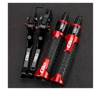 Palancas De Embrague De Freno Plegables Extensibles para Honda CB650F 2014-2016 Perillas De 7/8'' Y 22 Mm Empuñaduras De Manillar(Design R)