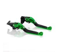 Palancas De Embrague De Freno Plegables Para G650 Sertao 2010 2011 2012 2013 2014 2015 Accesorios De Palanca De Manillar(Verde)