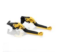 Palancas De Embrague De Freno Plegables Para G650 Sertao 2010 2011 2012 2013 2014 2015 Accesorios De Palanca De Manillar(Oro)