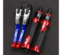Palancas de Embrague Freno para Motocicleta para Suzuki DR650 S SE (1994-2010)(Red 1)