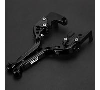 Palancas de Embrague Freno Plegables Ajustables para Suzuki DR650S DR650SE 1994-2010(Black 1)