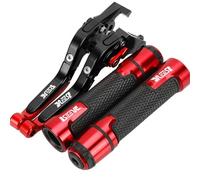 Palancas de Embrague Maneta De Embrague Freno Pivotante Ajustable para Motocicleta para Suzuki DR650 SE DR650SE DR 650SE 1994-2010 2009 2008 2007(Red 1)