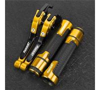 Palancas de Embrague Manetas De Embrague Extensibles Y Plegables para Motocicletas, Palancas Freno con Empuñadura Ajustable para BMW R1200ST 2005-2008(Jaune)