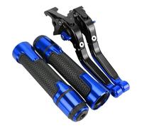 Palancas de Embrague Manetas De Freno Y Embrague para Motocicleta, Ajustables, Plegables Extensibles. para Yamaha ST125RL ST 125RL ST125 RL 1989-1999(Blue 2)