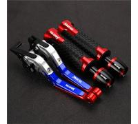 Palancas de Embrague Manillar De Motocicleta con Palanca Freno Y Embrague Plegable Extensible para Yamaha XMAX400 X-MAX 400 All Years(Multi-Colored)