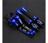 Palancas de Embrague Palanca De Embrague Freno Ajustable para Motocicleta, Empuñadura Manillar para Yamaha XMAX200 X-MAX 200 X-MAX200 All Years(Blue 2)