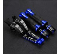 Palancas de Embrague Palancas De Embrague Y Freno para Motocicleta, Manillar Extremos Los Puños para Yamaha XMAX125 X MAX 125 X-MAX125 All Years(Blue 3)