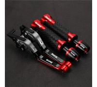 Palancas de Embrague Palancas De Embrague Y Freno para Motocicleta, Manillar Extremos Los Puños para Yamaha XMAX125 X MAX 125 X-MAX125 All Years(Red 6)