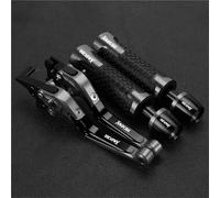 Palancas de Embrague Palancas De Embrague Y Freno para Motocicletas, Manillares Puños para Yamaha X-MAX300 XMAX300 All Years(Black1)